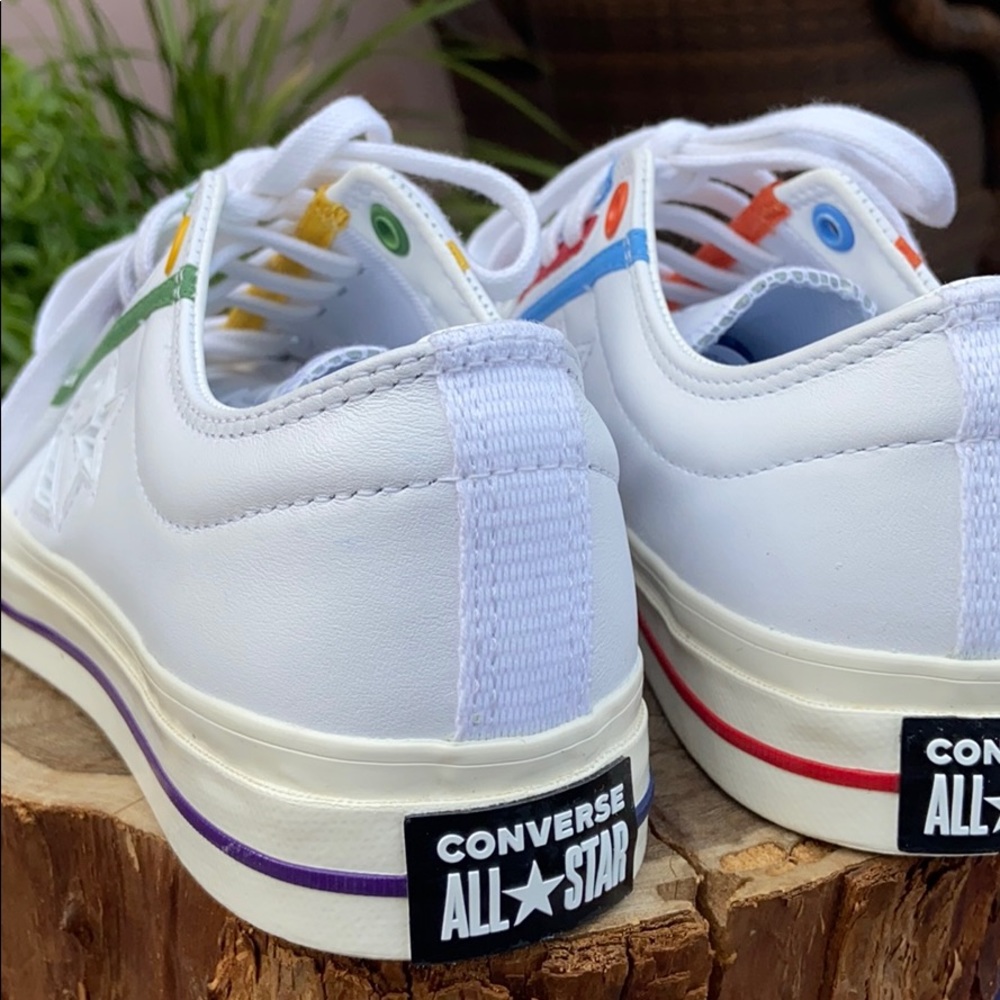 New Converse One Star “Star Player” OX Leather 8 - Picture 8 of 14